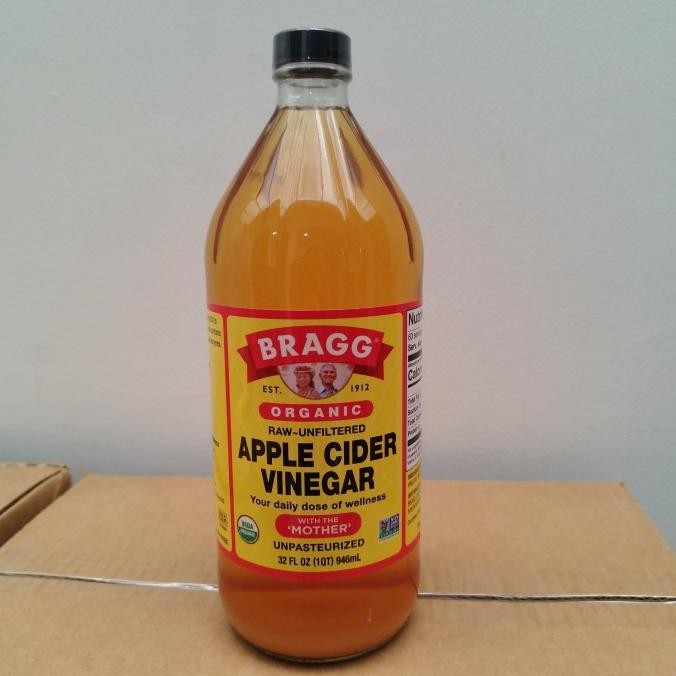 

STOK TERBATAS BRAGG APPLE CIDER VINEGAR 946ML CUKA APEL ORGANIK ORIGINAL USA