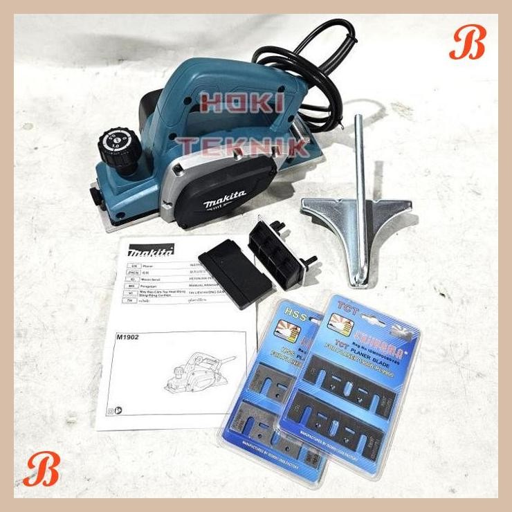 [HKT] PAKET EXTRA MATA MESIN SERUT KAYU MAKITA M1902B