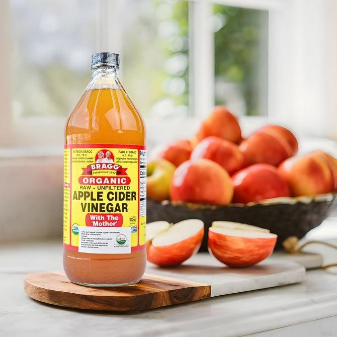 

STOK TERBATAS BRAGG APPLE CIDER VINEGAR (CUKA APEL) 946 ML - TC NATURAL CUKA APEL CUKAAPEL HALAL