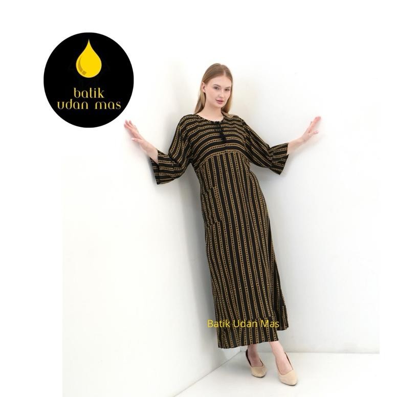 &SPESIAL& Batik udan mas- Dress Tsamira bahan rayon premium/gamis Valeria kekinian/Dress Jumbo Overs