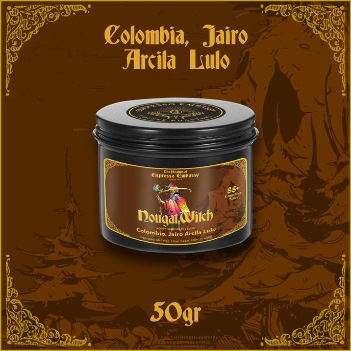 

Grosir Colombia Jairo Arcila Lulo, Nougat Witch, Kopi Fyp, Biji Kopi Arabika