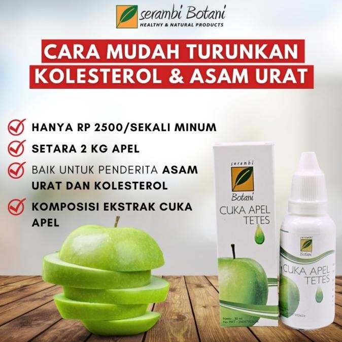 

STOK TERBATAS CUKA APEL TETES