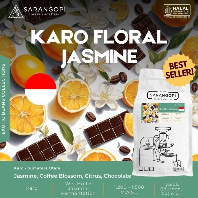 

Sale Arabica Karo Floral Jasmine Coffee Filter Manual Brew V60 - Sarangopi Coffee Beans