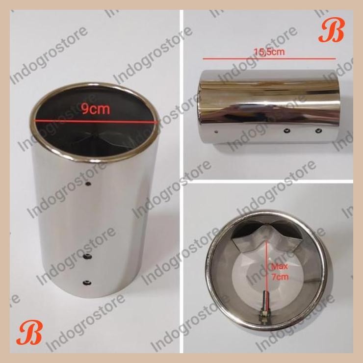 [TZM] MUFFLER BUNTUT KNALPOT MOBIL PAJERO TRITON DELICA