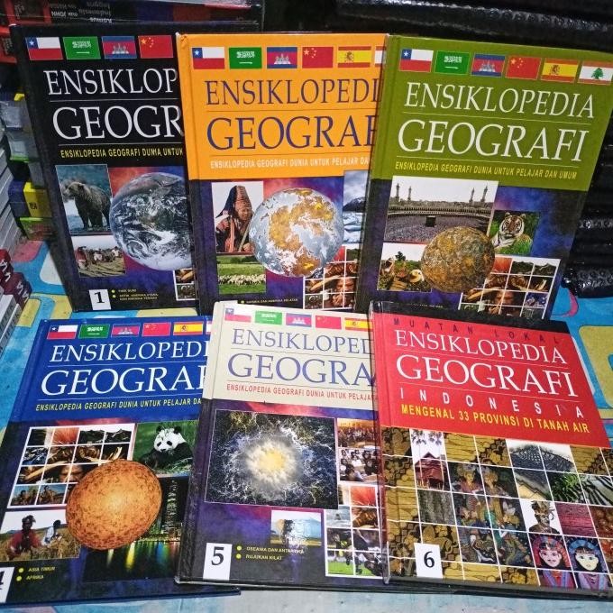 [Bestseller] Ensiklopedia Geografi Ensiklopedia Geografi Dunia Untuk Pelajar & Umum