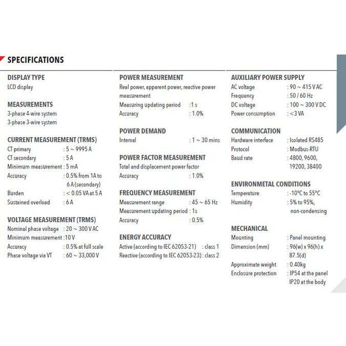 new RX380-415AD - DIGITAL METER W/ MODBUS - MIKRO murah