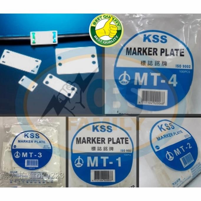 

new KSS Marker Plate MT2 / 42x21 mm murah