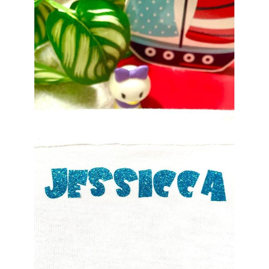 

ready STIKER LABEL BAJU GLITTER / STIKER KAIN / IRON LABEL PREMIUM murah