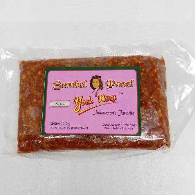 

YOEK NING SAMBAL PECEL PEDAS 250 G