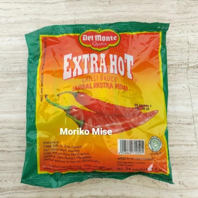 

saus sambal delmonte extra hot / saos sambal delmonte extra hot sachet