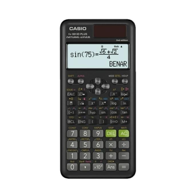 

tyS CASIO FX-991 ID PLUS - Kalkulator Ilmiah