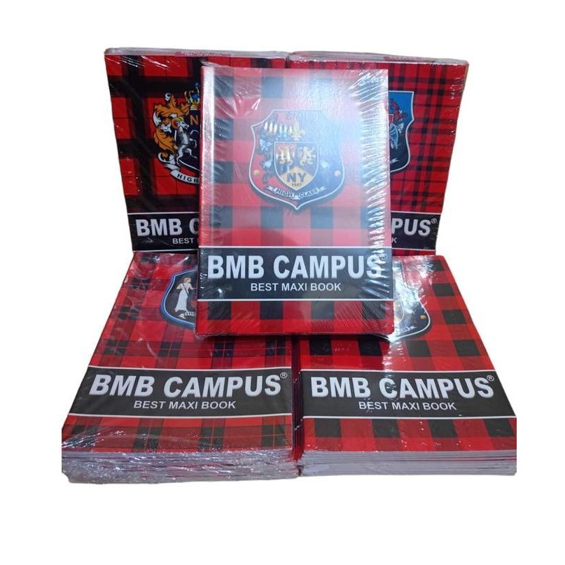 

tyS 10 BUKU TULIS BESAR BUKU BMB CAMPUS UKURAN BOXY PANJANG Kertas Putih