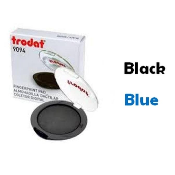 

tyS Tinta cap sidik jari trodat pad 9094 (hitam , biru )
