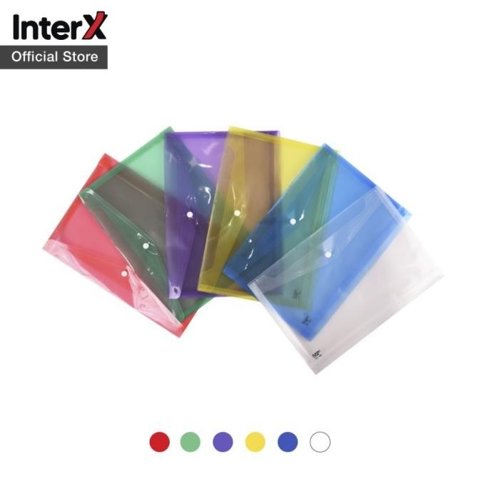 

tyS Map Amplop Plastik Tali Kancing Folio Transaparan Folder One Felix