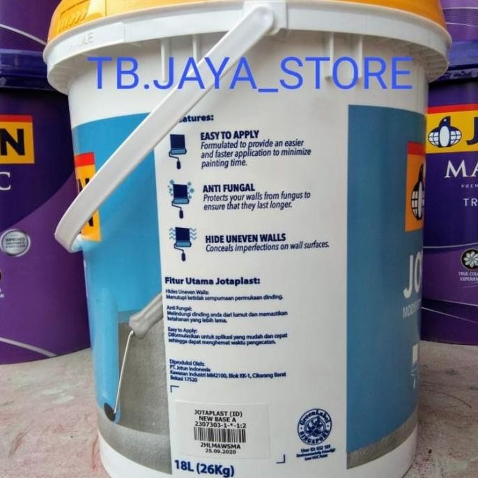 Promo Jotun Jotaplast Sheer Grey 12077 / Cat Tembok Jotun Jotaplast(25Kg)