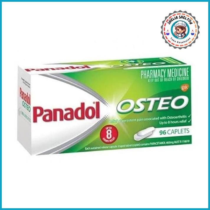 GASS. PANADOL OSTEO OBAT OSTEOARTHRITIS NYERI SAKIT SENDI TULANG KAKU 96 CAP