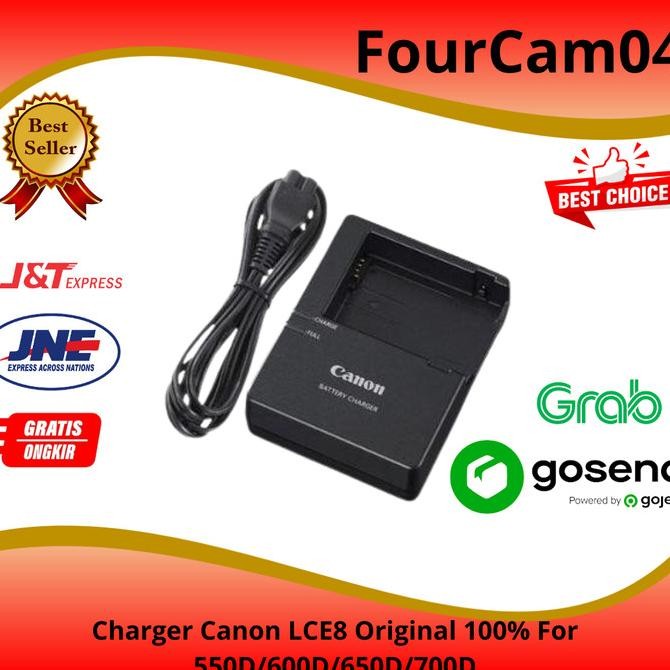 Charger Canon LCE8 Original 100% For EOS 550D/600D/650D/700D