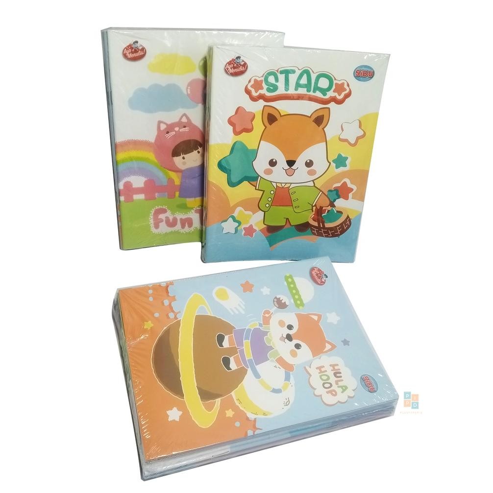 

baru !!! SIDU - Buku Tulis Bergaris 32 Lembar - Pack