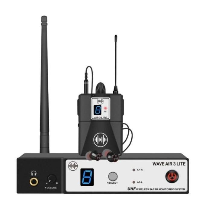 Wave Audio Monitor Wave Air 3 Lite - Wireless IEM System Earphone Headphones