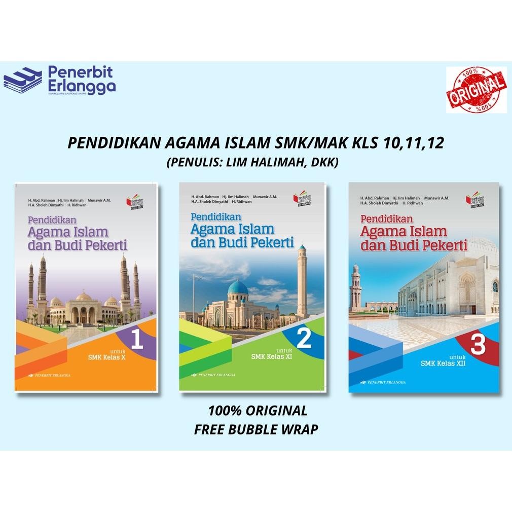 baru  [Erlangga Official] Ppkn Smk/Mak Kelas 10 11 12 KD17