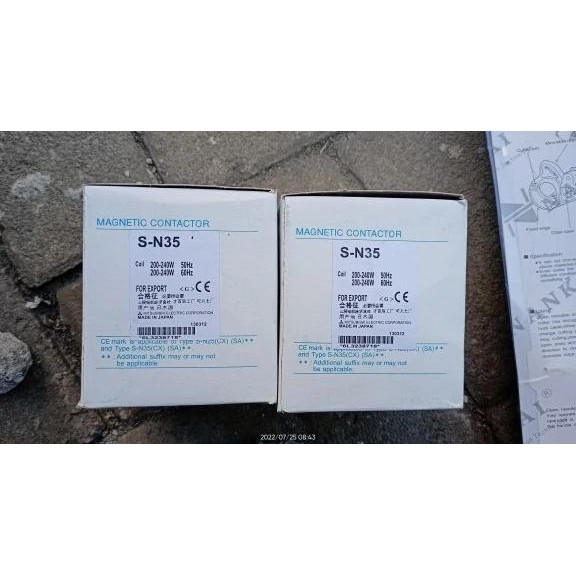 New kontaktor mitsubishi s-n35 sn35 sn-35 Contactor MITSUBISHI SN 35
