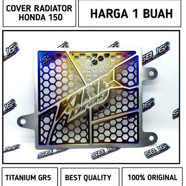 COVER RADIATOR VARIO/PCX/ADV 150 TITANIUM