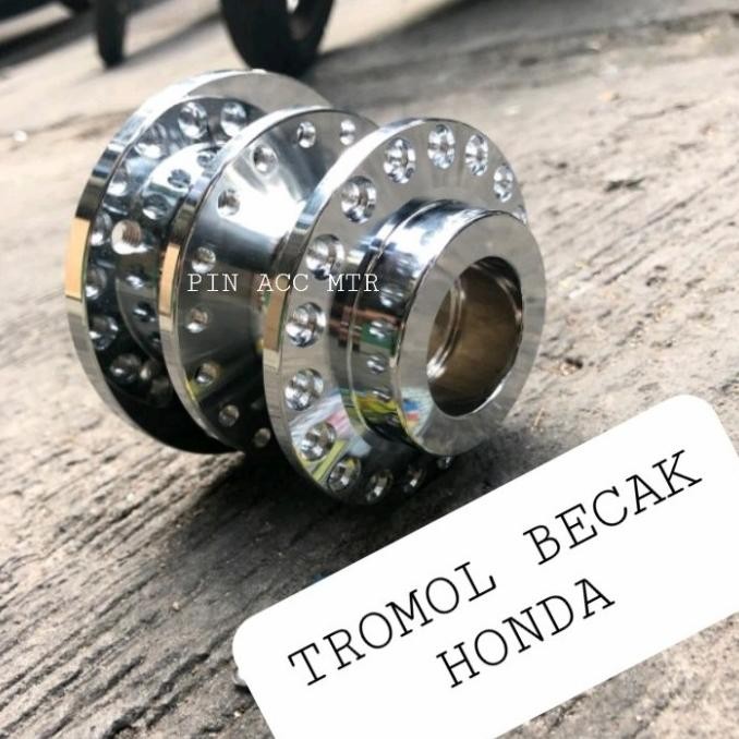 New TROMOL DEPAN TRUSTY BECAK NUI CHROME MIO BEAT VARIO NINJA VIXION