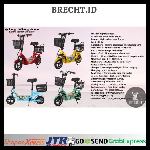 SCOOTER LISTRIK E SCOOTER QING NING GUO ELECTRIC SCOOTER