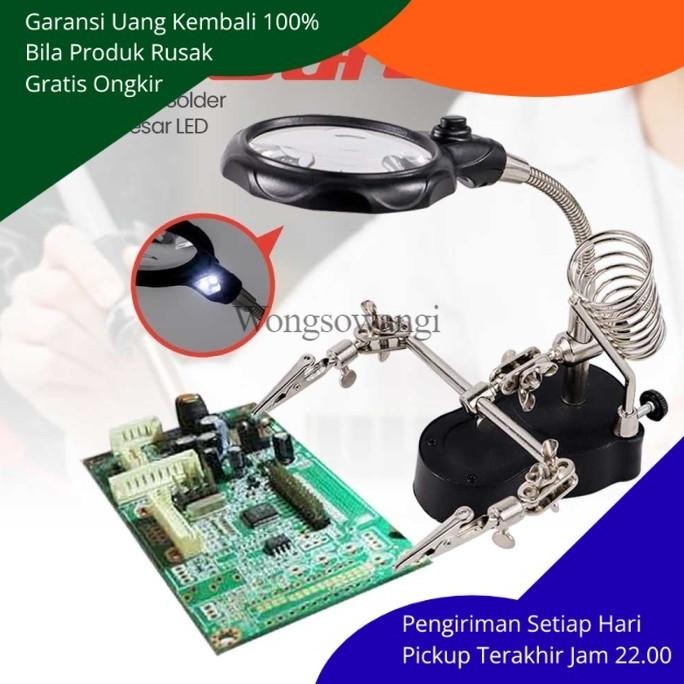 Pegangan Solder - Taffware Alat Bantu Solder - Helping HandSolder