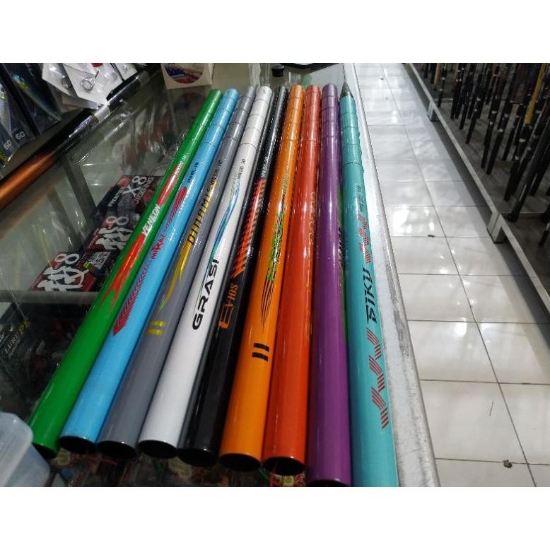 Joran Tegek 6,3 M 5,4 M import Giant Flag / Mini Flag Tongkat Bendera kuat tebal Joran Giant Flag