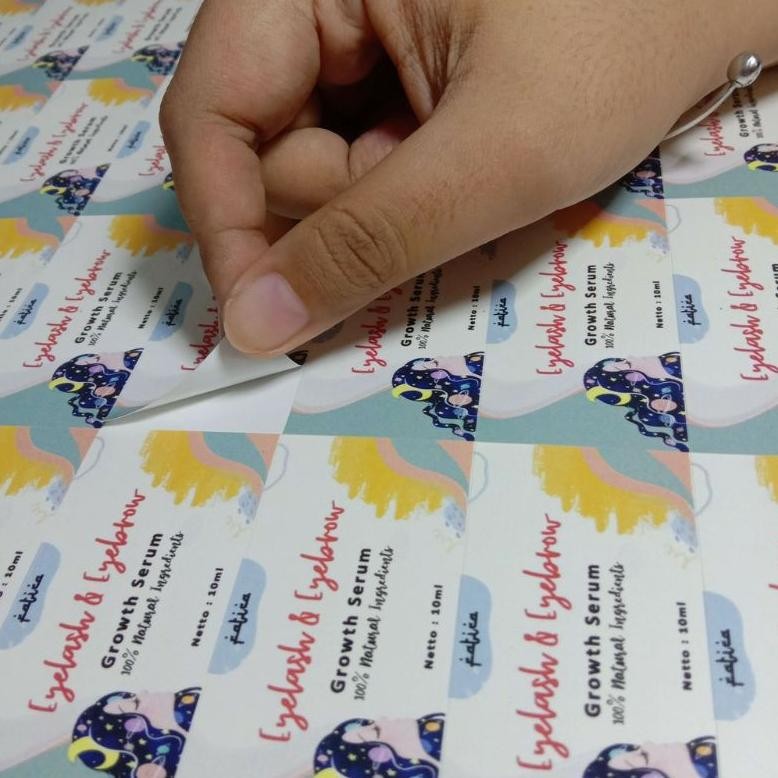 

Re27 H-4 Sticker Label Makanan/Minuman Tanpa Minimal Order Desain Sendiri Murah Sale