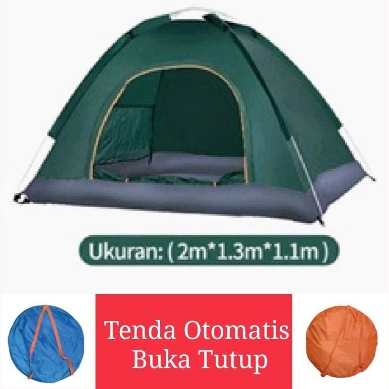 terlaris tenda camping otomatis 2 3 4 orang kemah kemping murah