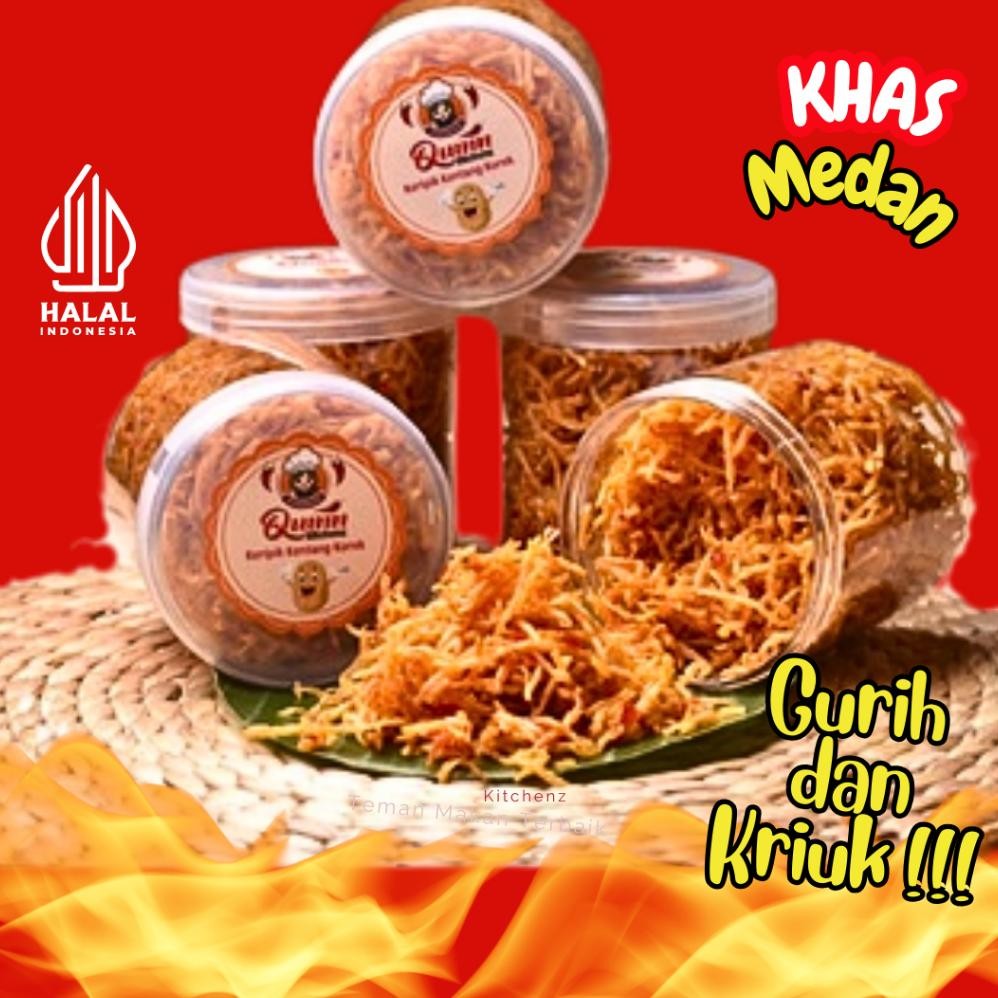 

TERMURAH QUINN of Spicy Kentang Korek Kriuk Jutek botol Netto 200gr Siap kirim