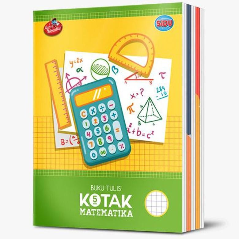 

Buku Tulis Kotak Kecil Matematika 38, 98 Lembar