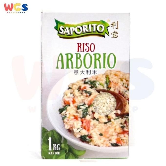 

Saporito Superfino Arborio Rice 1kg / Beras / Risotto