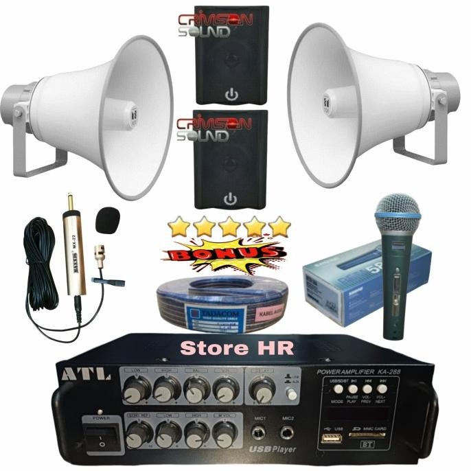 Terlaris Paket Speaker Toa Masjid Dan Mushola