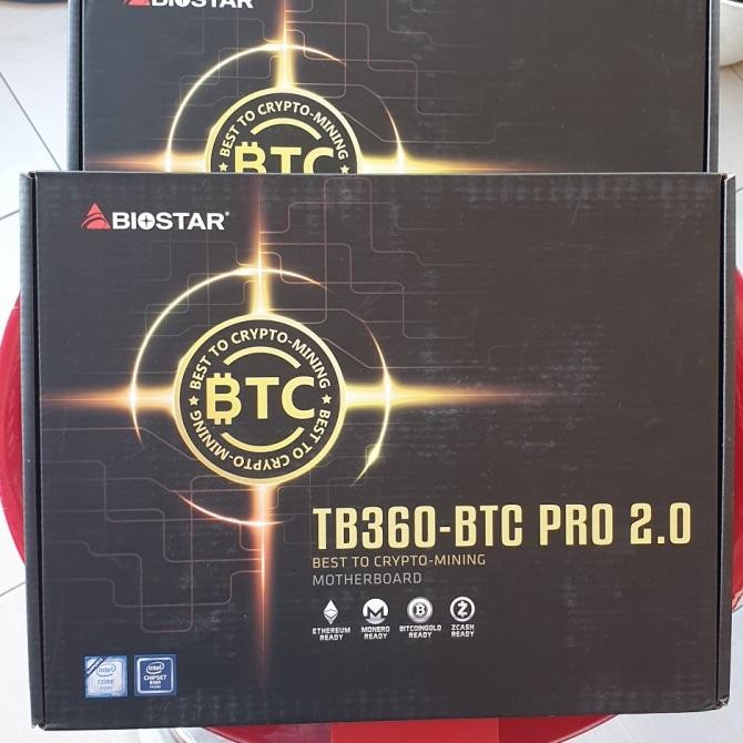 Sale Mobo Biostar Tb360-Btc Pro Ver. 6.X 12Slot For Mining