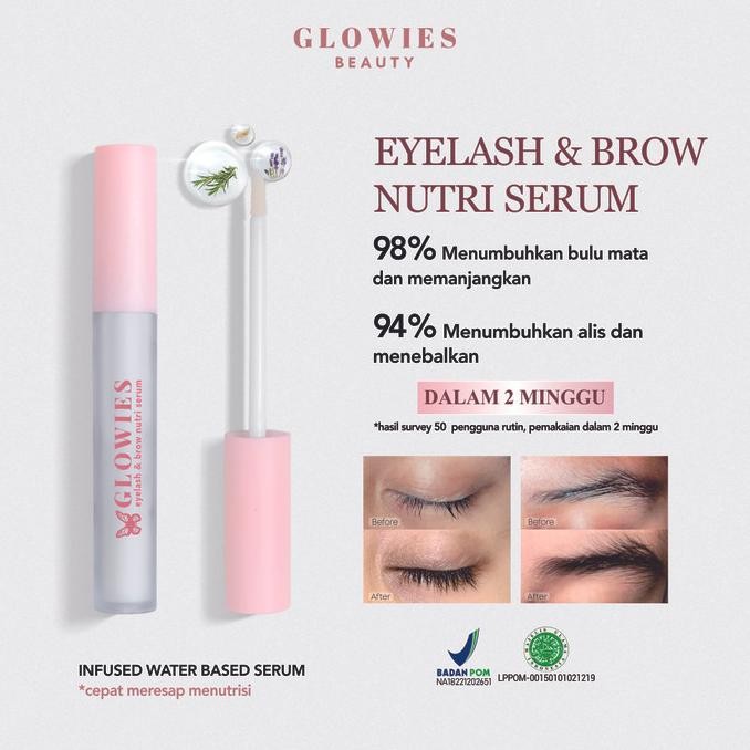GLOWIES Serum Bulu Mata & Alis | Glowies Beauty