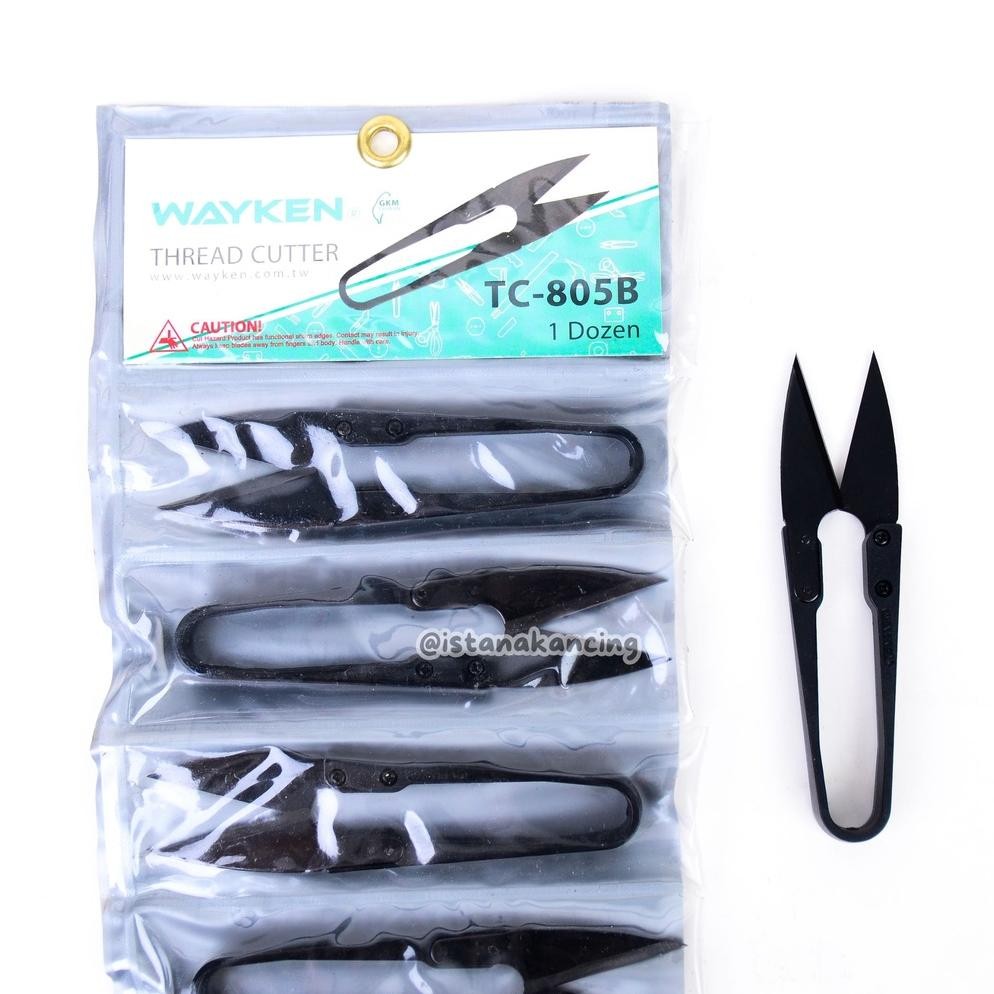 

Sd-46 Gunting Potong Benang | Gunting Cekris Wayken Tc-805B | Istana Kancing