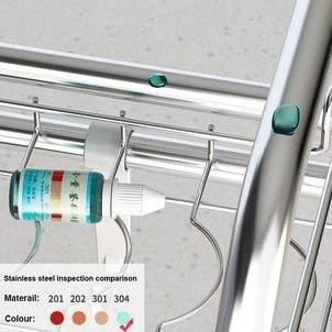 304 RAK PIRING WASTAFEL STAINLESS STEEL / RAK WASTAFEL DAPUR