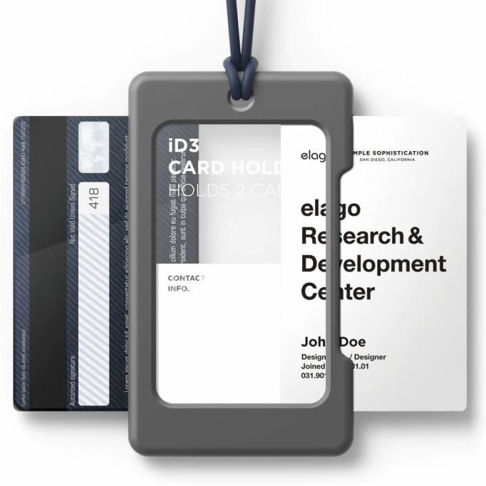 

BEBAS ONGKIR - ID Card Holder Nametag Landyard Strap