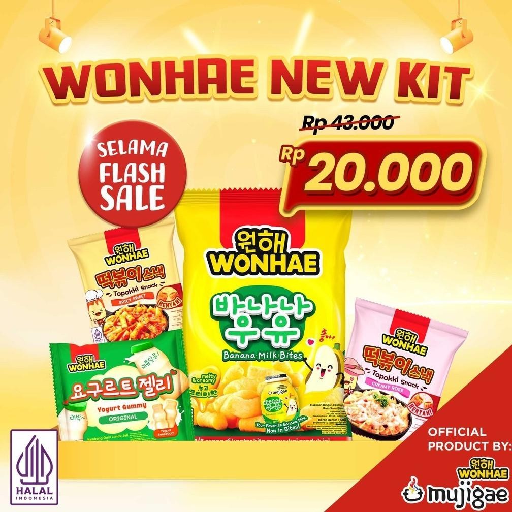 

TERMURAH Wonhae New Kit / Bundle Snack / Makanan Ringan Snack Siap kirim