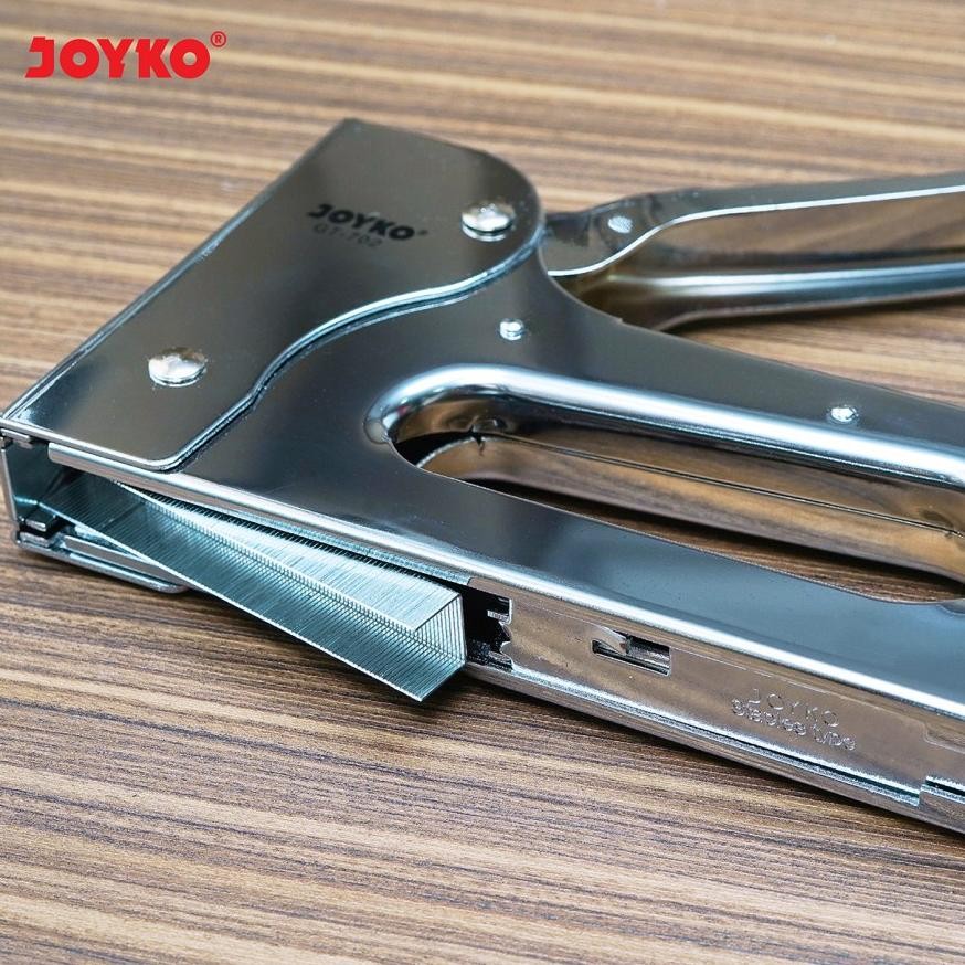 

Oz67 ZAI-2530 GUN TACKER JOYKO GT 702 HAVY DUTY & BONUS REFILL STEPLES - STAPLER TEMBAK GT702 Viral Berkualitas