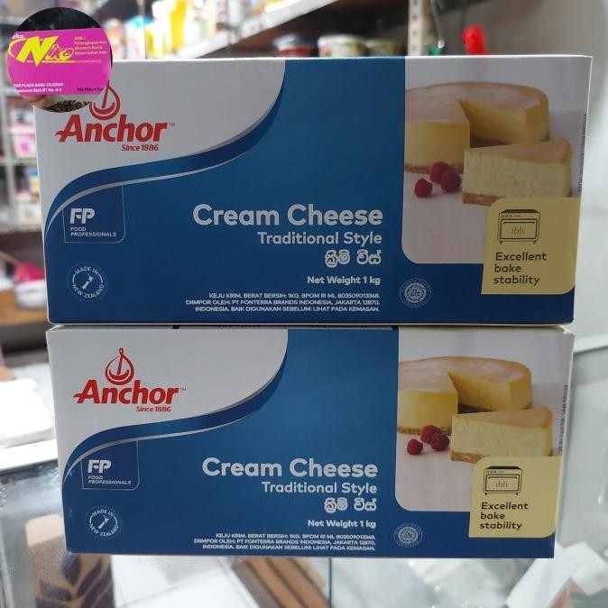 

Sale Cream Cheese Anchor 1Kg Khusus Gojek Dan Grab