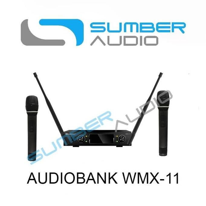 Terlaris Audiobank Wmx-11 / Wmx11 Mic Wireless Karaoke