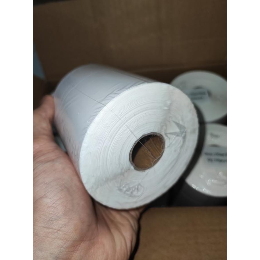 

tyS LABEL THERMAL 100 X 100 KERTAS STICKER BARCODE 100x100 mm Isi 500 Pcs
