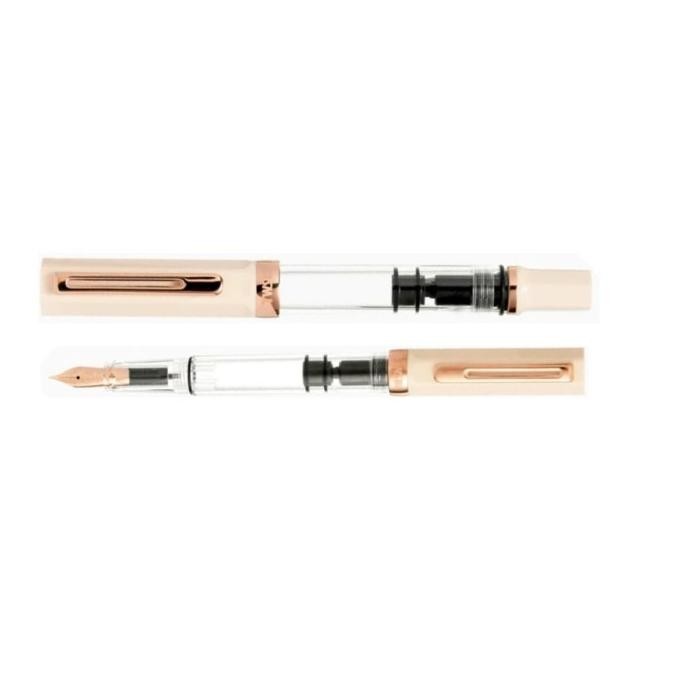 

TERBARU - TWSBI ECO Creme Rosegold Fountain Pen