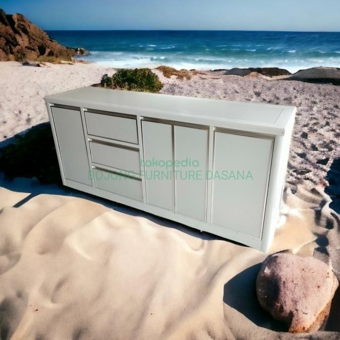 RAK KOMPOR DAPUR / KITCHEN SET DAPUR MINIMALIS BAHAN ALUMUNIUM