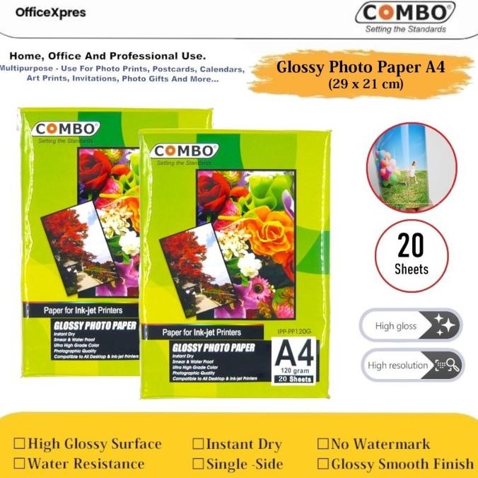 

tyS Kertas Foto A4 / Photo Paper Silky / Double Side Matte / Stiker Foto