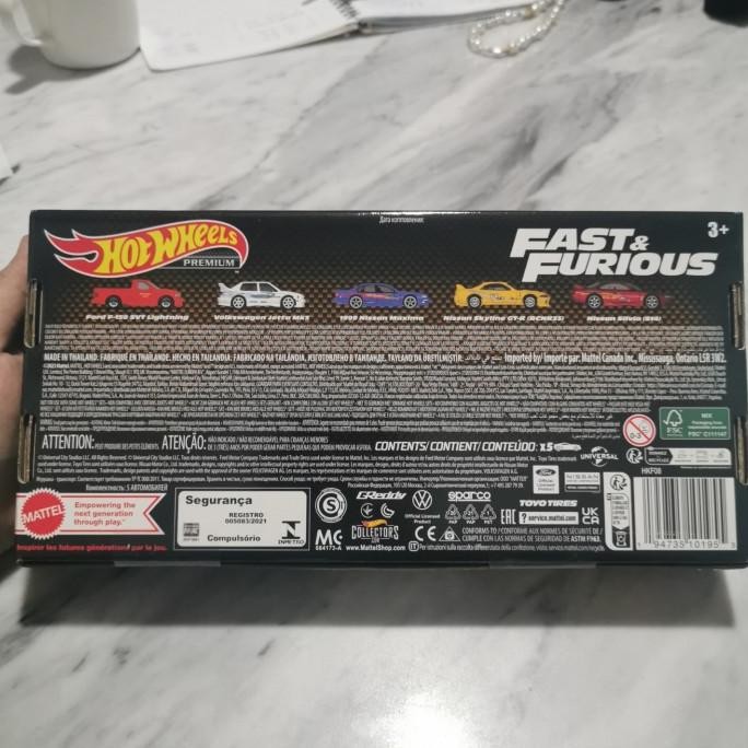 baru  hotwheels fast & furious premium box  segel murah